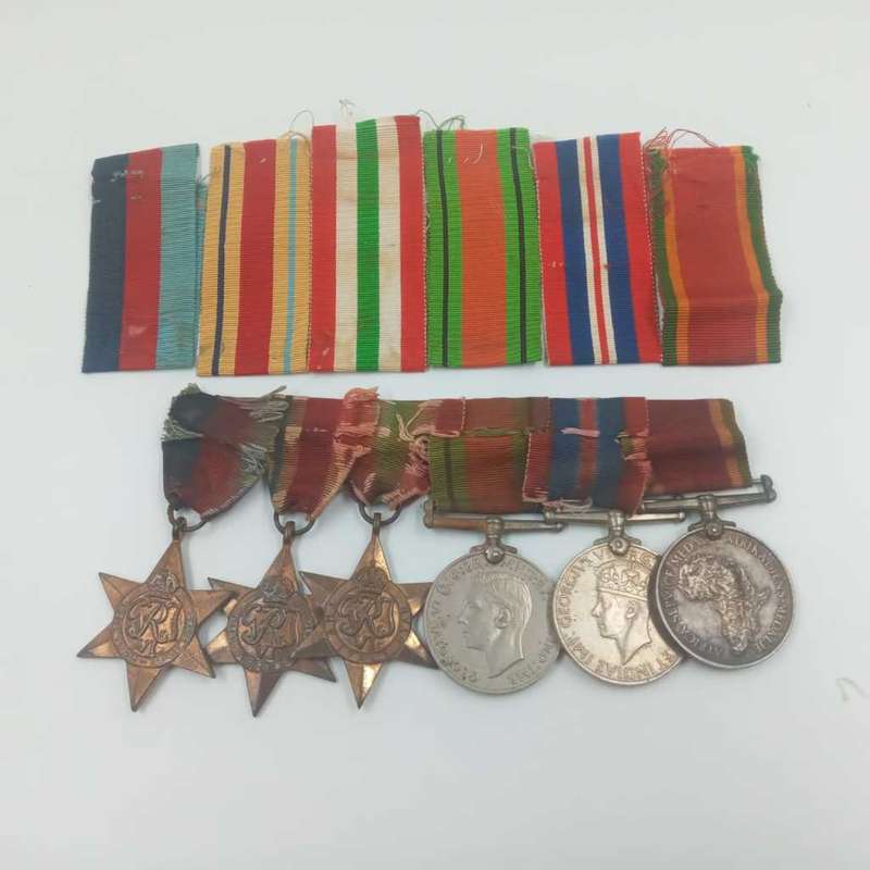 World War 2 Set of Six Medals  - COUTTS