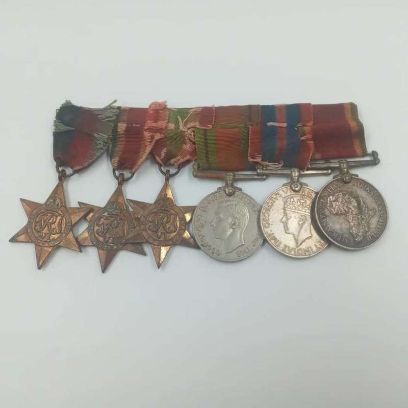 World War 2 Set of Six Medals  - COUTTS
