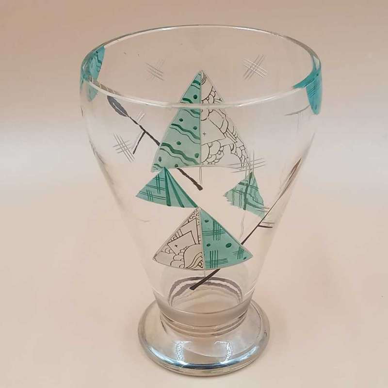 1950`s Glass Vase