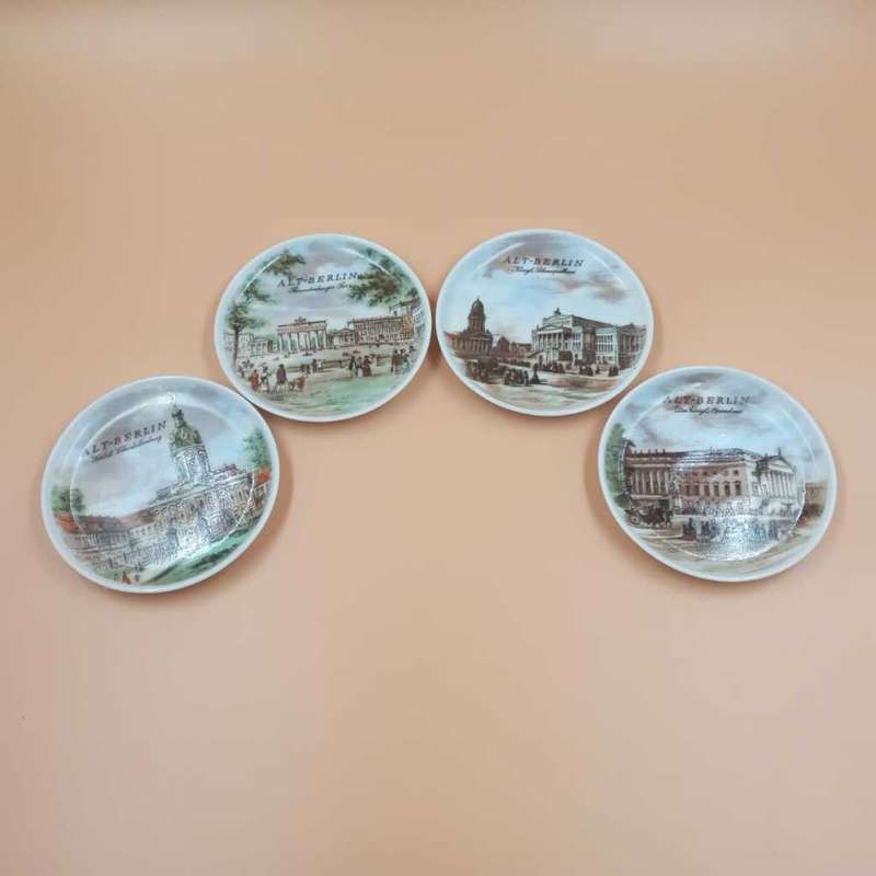 Vintage Kaiser West German Porcelain Coasters.