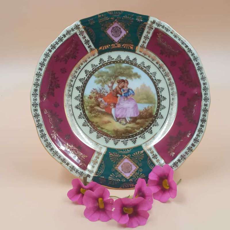 Vintage J.K. Carlsbad small plate in excellent condition