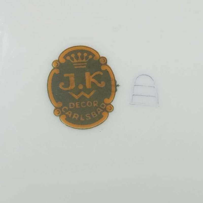 Vintage J.K. Carlsbad small plate in excellent condition