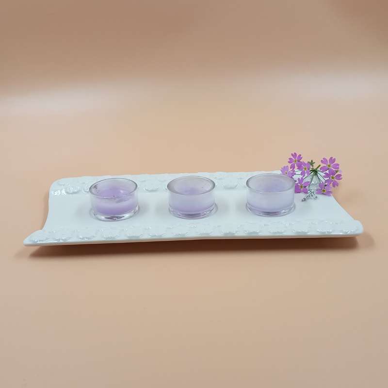Belleek contemporary tea light candle holder