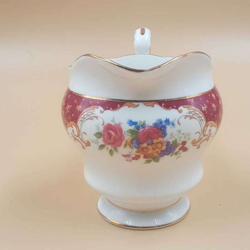 Vintage Paragon Rockingham Red Creamer