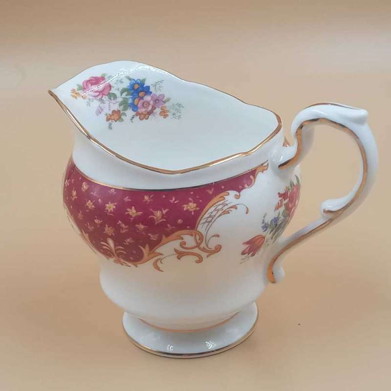 Vintage Paragon Rockingham Red Creamer