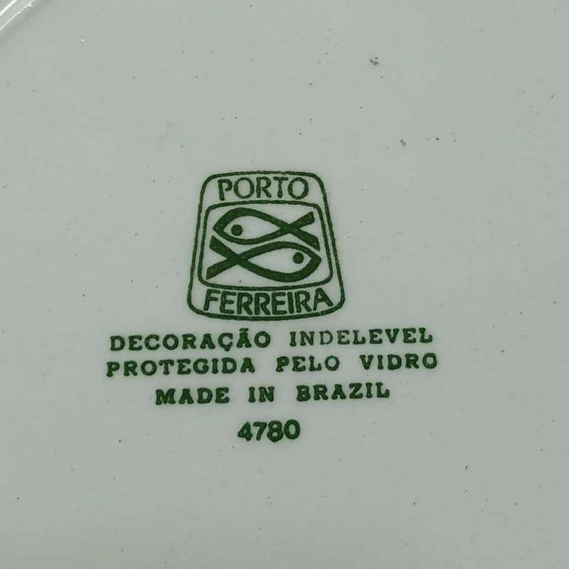 Brazilian plate. Porto Ferreira.