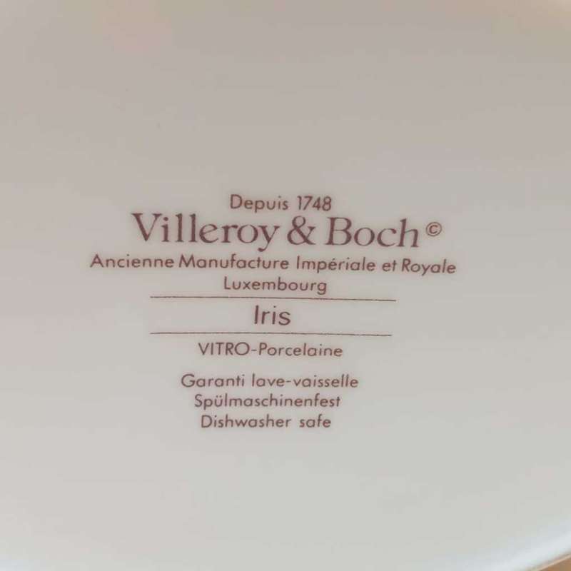 Villeroy & Bosh "Iris" Platter 1980's