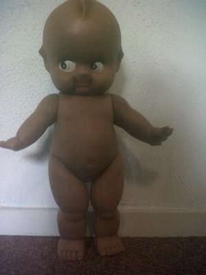 Rear Vintage Kewpie Doll Black 24 inch