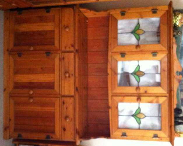 Kitchen dresser - Oregon Pine