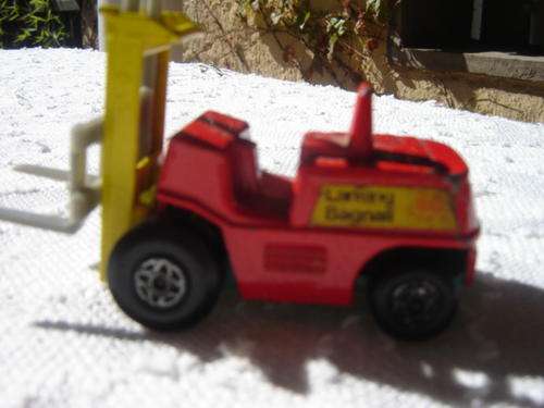 Matchbox forklift