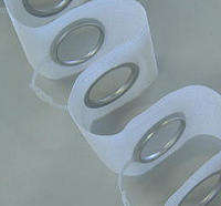 CURTAIN ACCESORIES **** CURTAIN ****EYELET TAPE (PER M ) RINGS INCLUDED