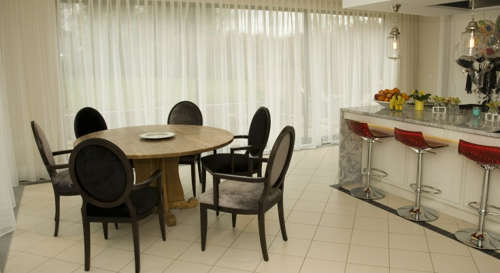 curtain 5m voile white special