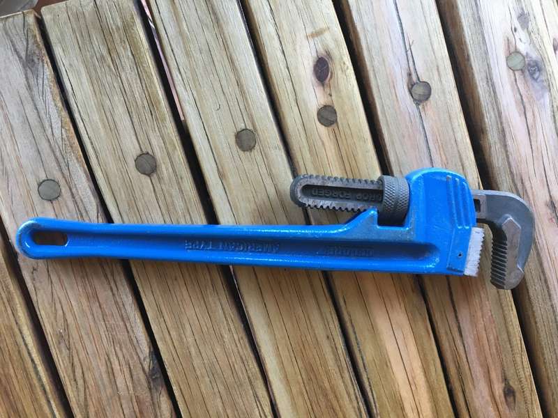 Gedore 227 / 450mm pipe wrench