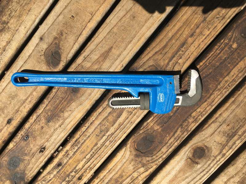 Gedore 227 / 450mm pipe wrench