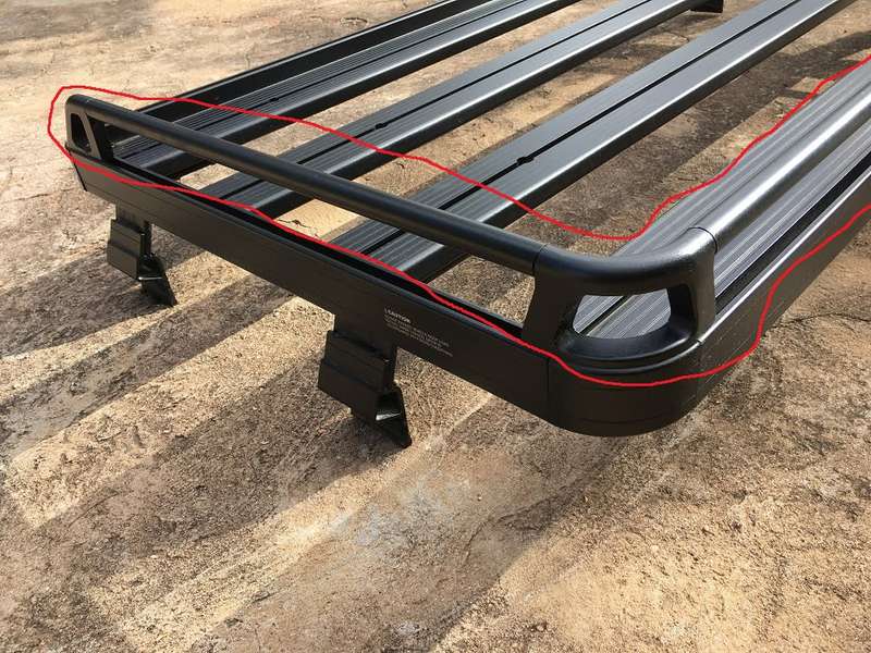Front Runner expedition rails for Slimline II Roof Rack Single Cab/Double Cab Land Cruiser 70 series
