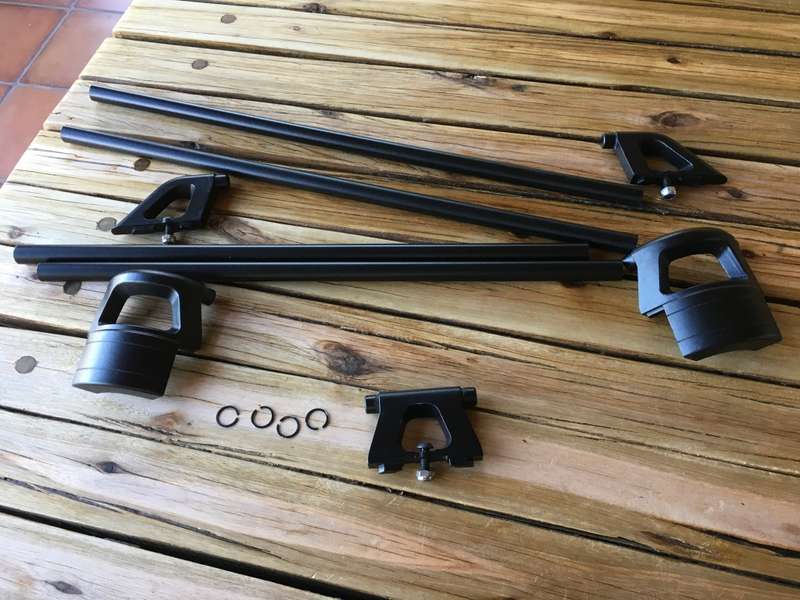 Front Runner expedition rails for Slimline II Roof Rack Single Cab/Double Cab Land Cruiser 70 series