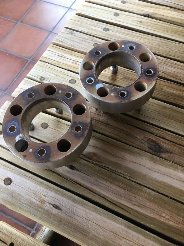 Land Cruiser 70 series wheel spacers pair (Track correction)