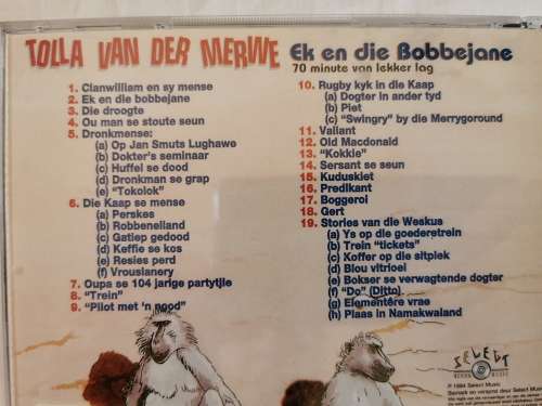 Tolla van der Merwe - Ek en die Bobbejane