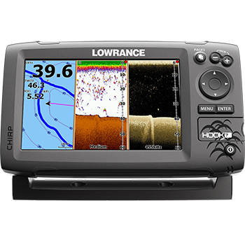 Lowrance Hook-7 CHIRP 83/200 Fishfinder and Chartplotter Combo