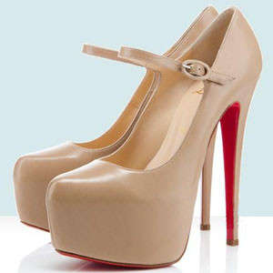 !!! HOT !!! Beyonce' 14cm Platforms in Black / Nude (Size 2.5 - 6)
