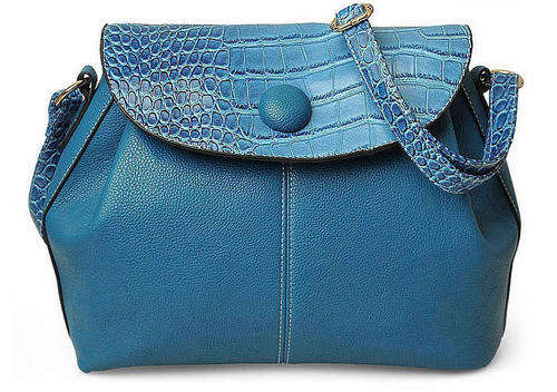Candy Colour Vintage Shoulder Bag in Blue