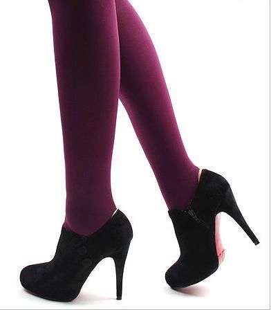 !!NEW!! Black Suede High Heel Short Boot(Size 2-8)