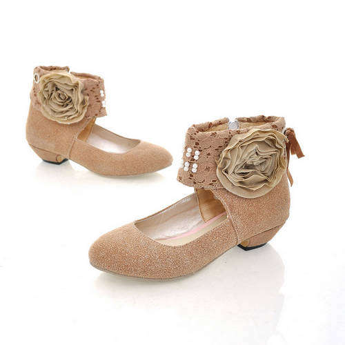!!NEW!! Colledge style frosted leather decorated shoes (Size 2-6)