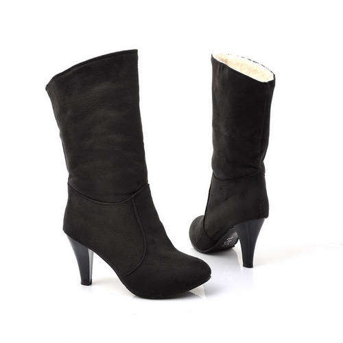 !!Popular!! 4 Ways To Wear Suede Boots Black ( Size 2 - 8 )
