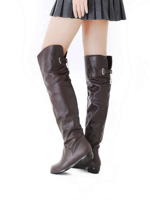 !!NEW!! Tall Brown Boots Size 7