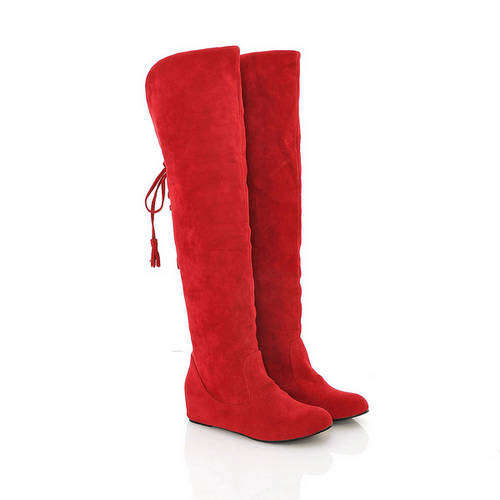 ***Very Tall Boots in Red*** ( Size 2 - 8 )