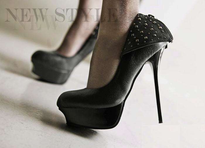 !!!NEW!!! Designer 14cm High Stiletto Platforms in Black ( Size 2 - 6 )