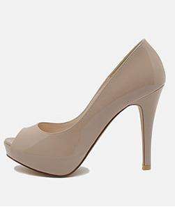 *** THE NUDE Peep Toe PUMP *** (Size 2.5 - 6)