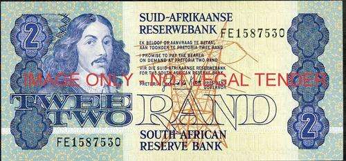 GPC de Kock Third Issue Two Rand Prefix FE unc condition