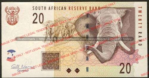 Gill Marcus First Issue Twenty Rand Prefix AA unc condition