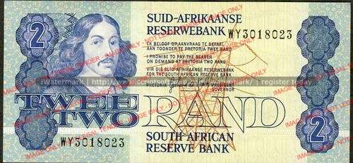 GPC de Kock Third Issue Two Rand Replacement WY 3018023 ef condition