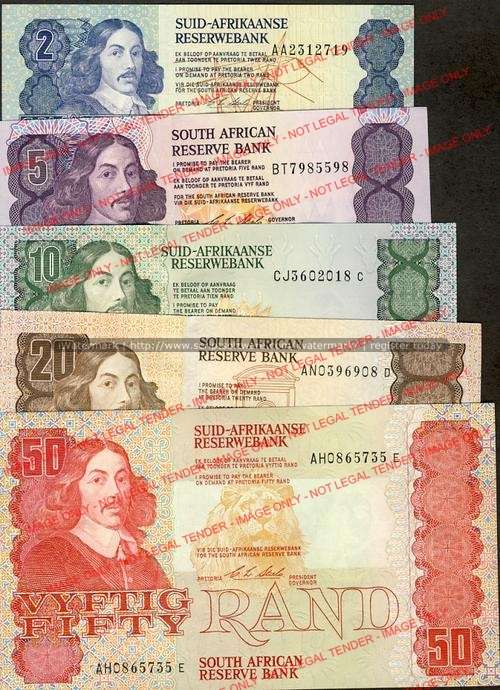 CL Stals First Issue Complete set of Banknotes unc condition