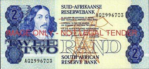GPC de Kock Third Issue Two Rand Prefix AQ unc condition