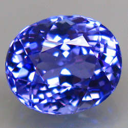 1.10ct- GISA CERTIFIED (R9 900.00) - ANTIQUE CUSHION cut TANZANITE  VVS