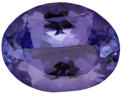 TANZANITE 1.47CT OVAL GISA - R11760.00 VVS BV4/4 Intense Blue Violet