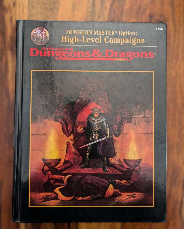 AD&D 2nd Edition High-Level Campaigns - TSR 2156 - Unleash Epic Adventures!