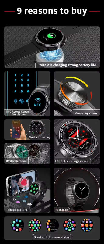 H4 PRO MAX- BUSINESS SMARTWATCH
