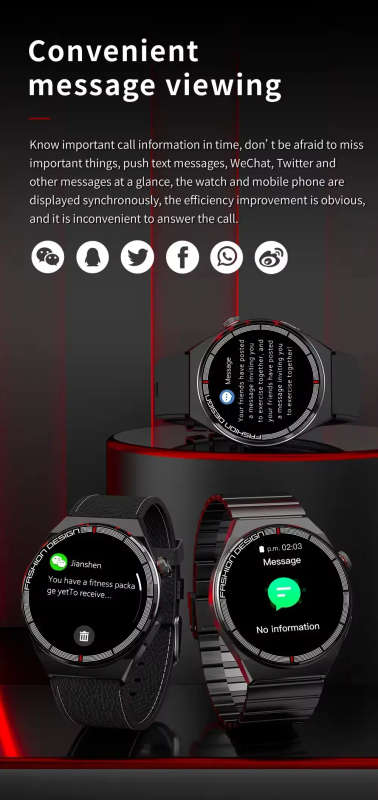 H4 PRO MAX- BUSINESS SMARTWATCH