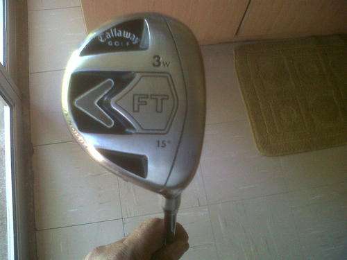 Callaway FT Fusion  3 wood stiff shaft