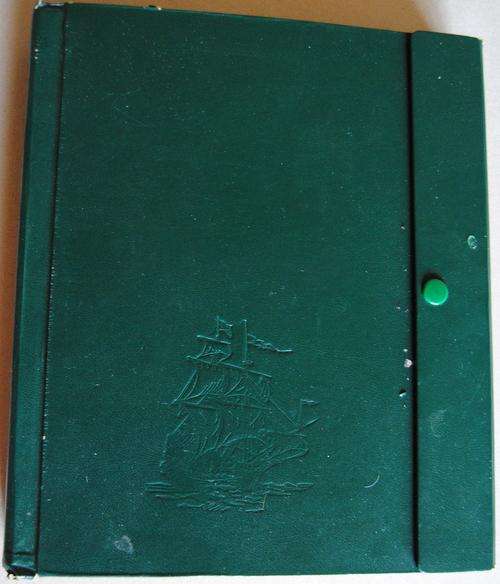 MIXED WORLDWIDE STAMPS IN GREEN STOCK BOOK...Please see pics...