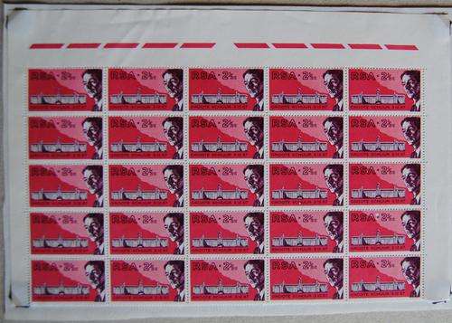 SOUTH AFRICA MINT SHEET...Please see pics...