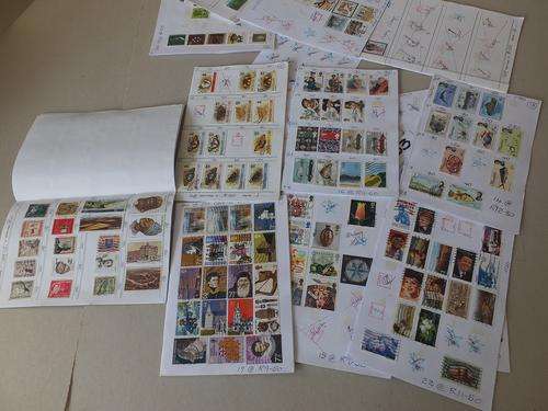 Stamp Booklets with Used World Stamps...Please see pics...