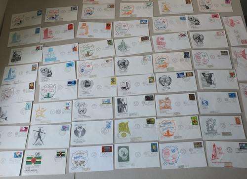 176 United Nation Covers...Please see pics...