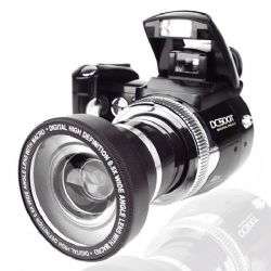12 Mega Pixel Pop-Up Flash Zoom Digital Camera with Wide-Angle Lens
