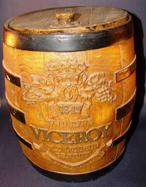Viceroy Old Liqueur Polystyrene Brandy Ice Bucket-Heiht 25cm-Middle Dia. 20cm-good condition