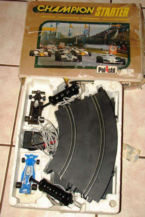 Vintage Polistil "Champion Starter A929 1:32 Scalectric set-1982-Collectors item